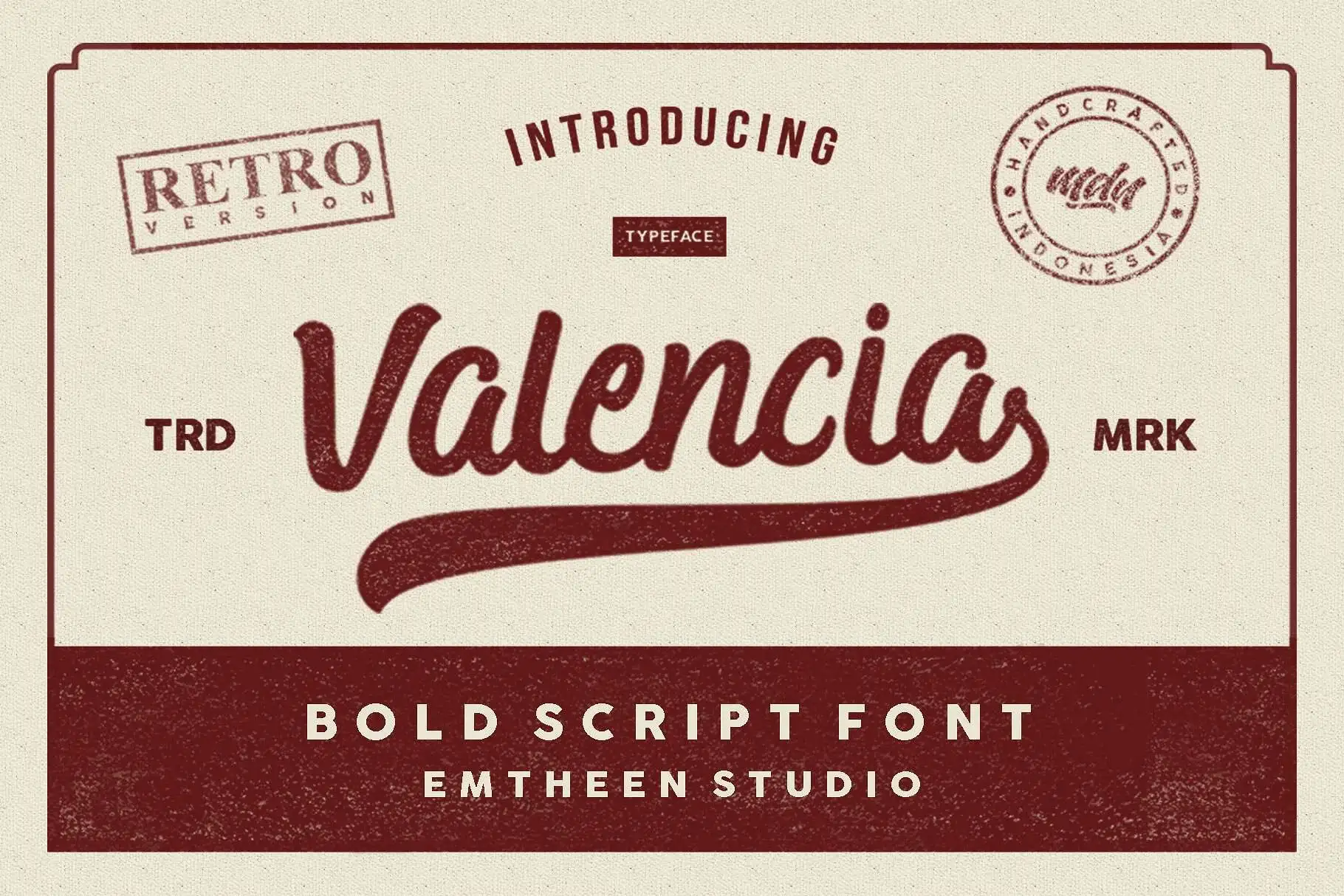 Valencia Script Font