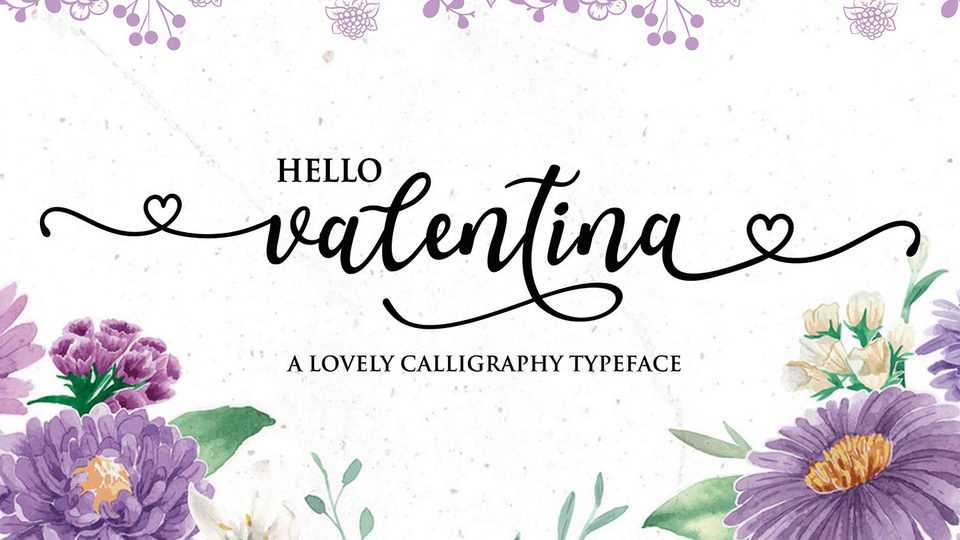 Valentina Script Font › Fontesk