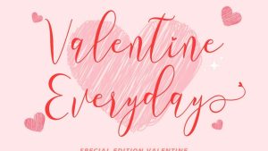 Valentine Everyday Font › Fontesk