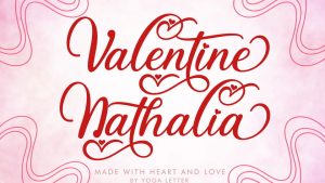 Valentine Nathalia Font › Fontesk