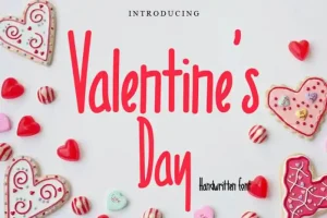 Valentine's Day Handwritten Font