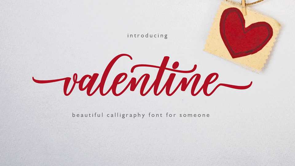 Valentine Script Font › Fontesk
