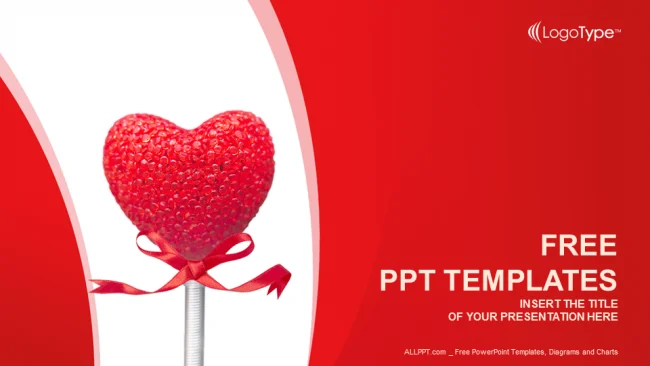 Valentines Heart-Recreation PowerPoint Templates