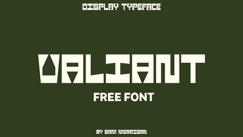 Valiant Font › Fontesk