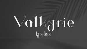 Valkyrie Font Family › Fontesk