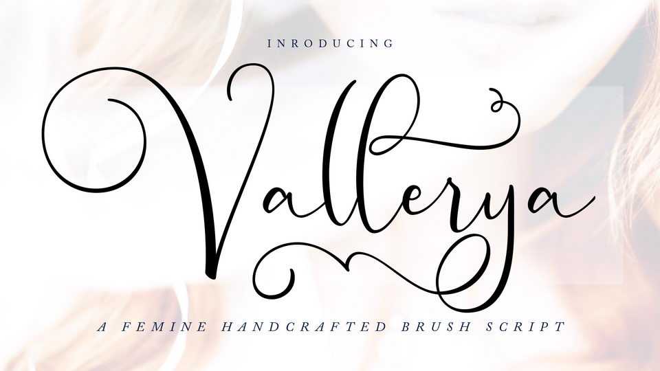 Vallerya Script Font › Fontesk