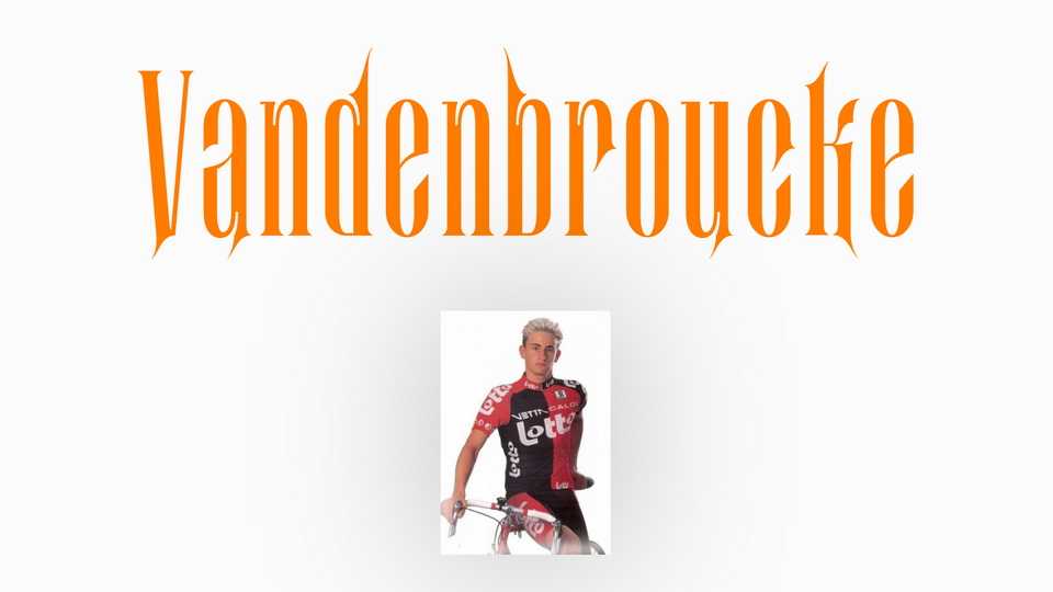 Vandenbroucke Font › Fontesk