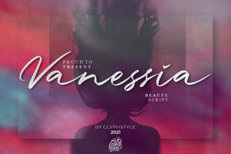 Vanessia Script Font