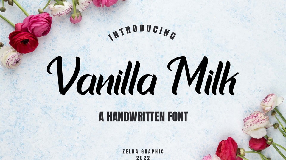 Vanilla Milk Font › Fontesk