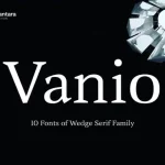 Vanio Trial Serif Font Family - Fonte Grátis Vanio Trial Serif Font Family