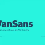 VanSans Sans Serif Font - Fonte Grátis VanSans Sans Serif Font