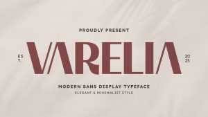 Varelia Font › Fontesk