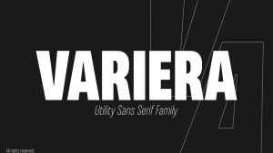 Variera Font Family › Fontesk