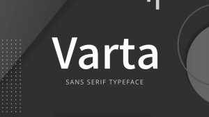 Varta Font Family › Fontesk