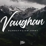 Vaughan Handstylish Font