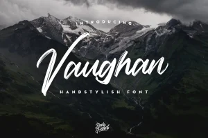 Vaughan Handstylish Font