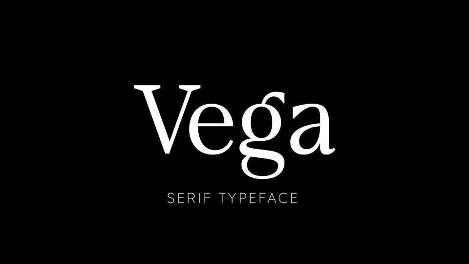 Vega Font › Fontesk