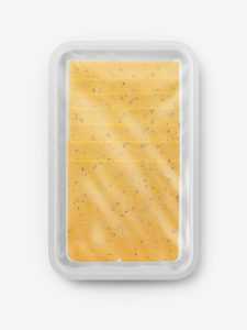 Vegan fatias slices mockup