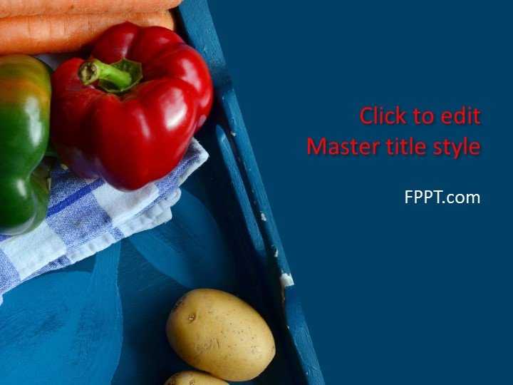 Vegetables PowerPoint Template