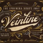 Veinline Script Font