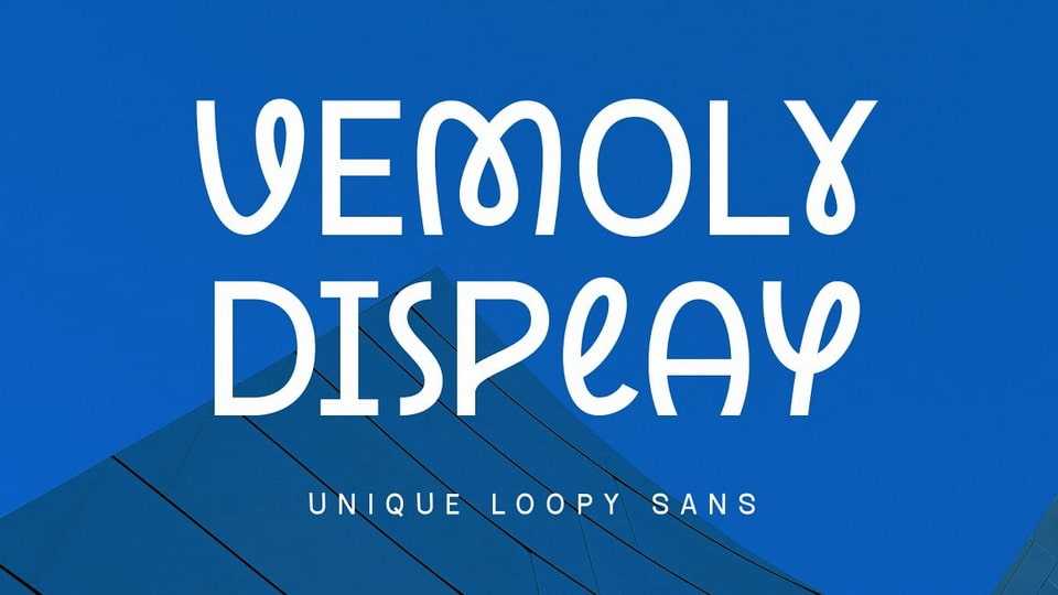 Vemoly Display Font › Fontesk