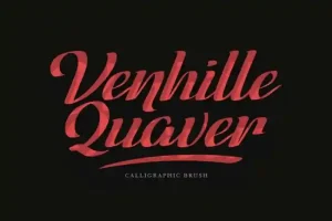 Venhille Quaver Script Font