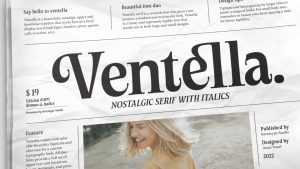Ventella Serif Font › Fontesk
