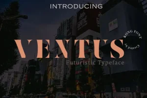 Ventus Display Font