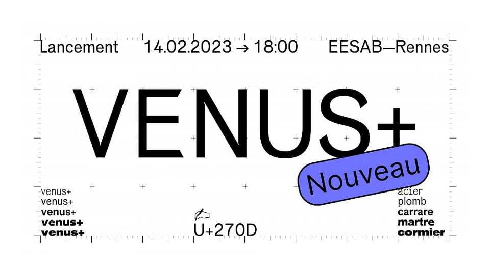 Venus+ Font Family › Fontesk