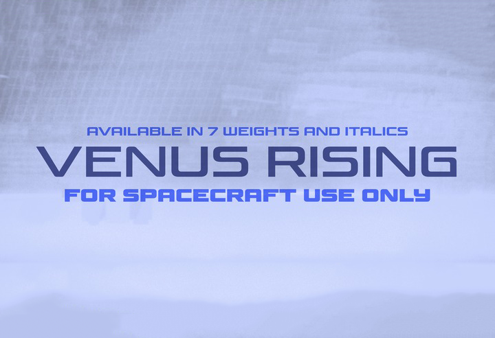 Venus Rising Font Family