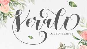 Verali Script Font › Fontesk