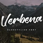 Verbena Handstylish Font