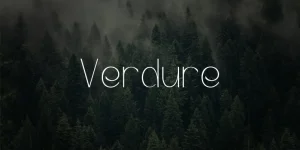 Verdure Font