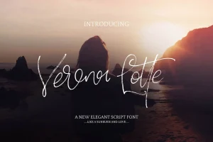 Verona Lotte Script Font