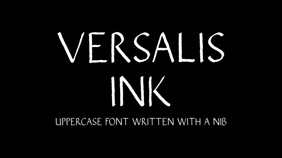 Versalis Ink Font › Fontesk