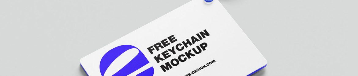 Versatile keychain mockup