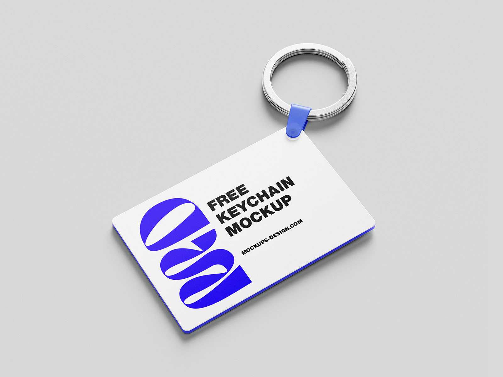 Versatile keychain mockup
