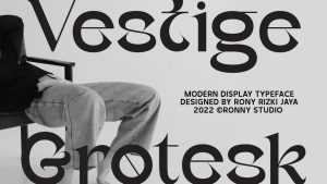 Vestige Grotesk Font › Fontesk