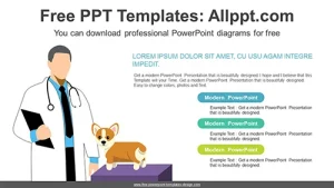 Veterinary Clinic PowerPoint Diagram