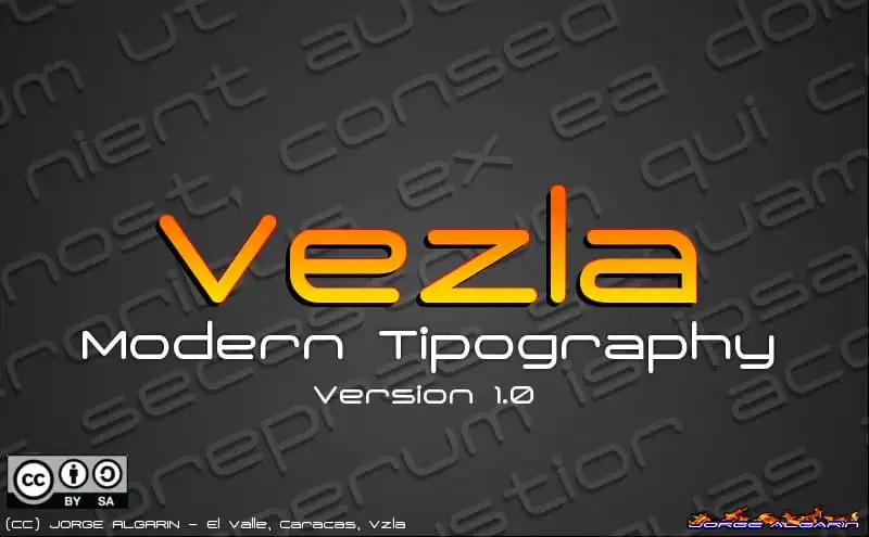 Vezla Sans Serif Font