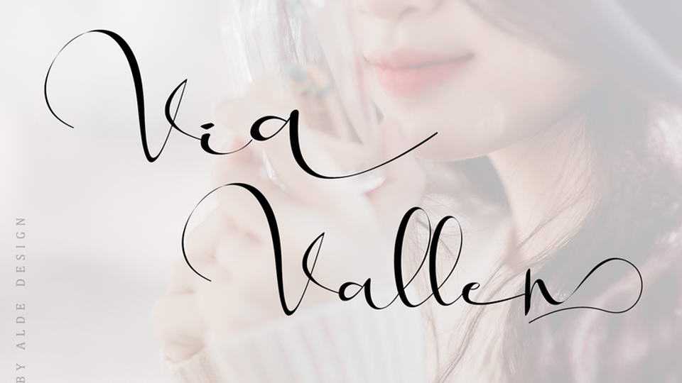 Via Vallen Script › Fontesk