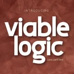 Viable Logic Sans Serif Font