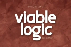 Viable Logic Sans Serif Font