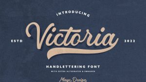 Victoria Font › Fontesk