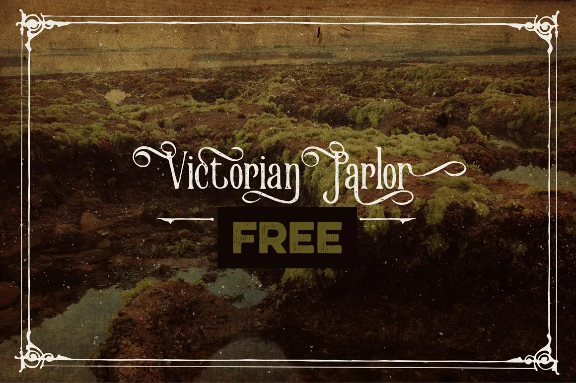Victorian Parlor Font