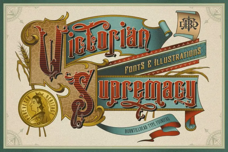 Victorian Supremacy Display Font