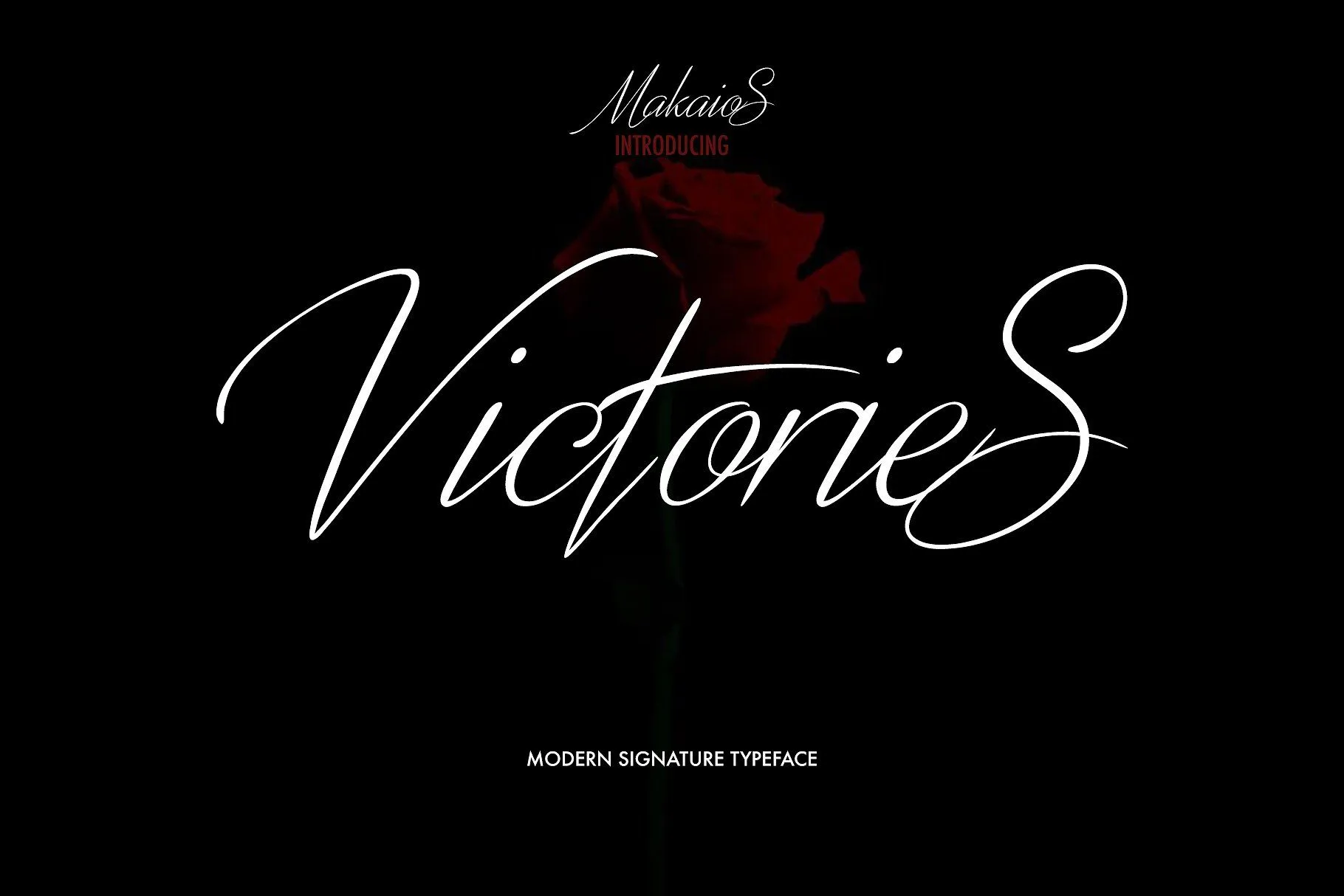 Victories Signature Font