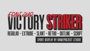 Victory Striker Font Family › Fontesk