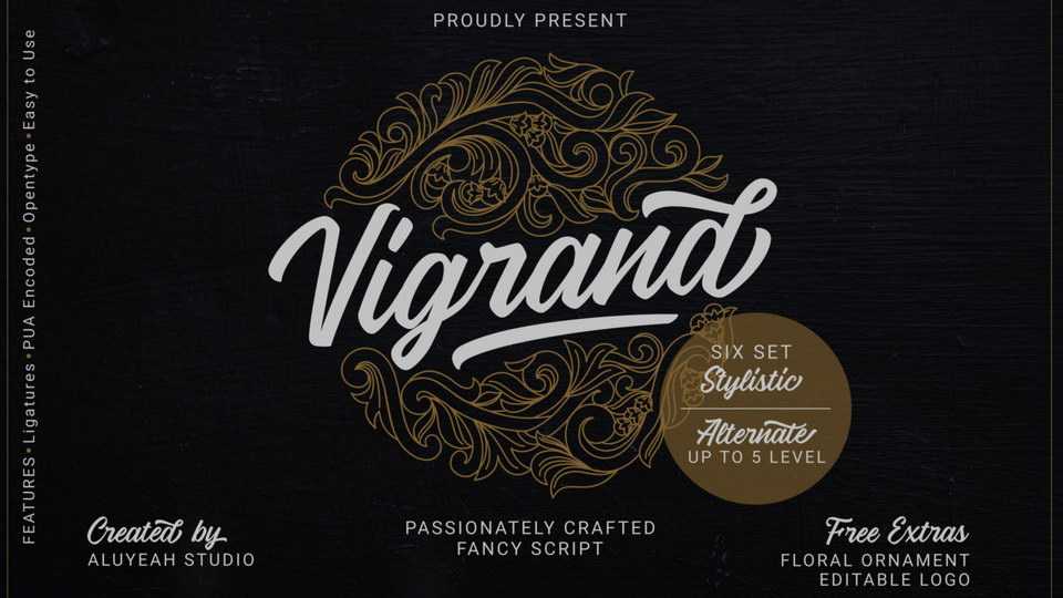 Vigrand Script › Fontesk