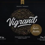 Vigrand Script Free Demo